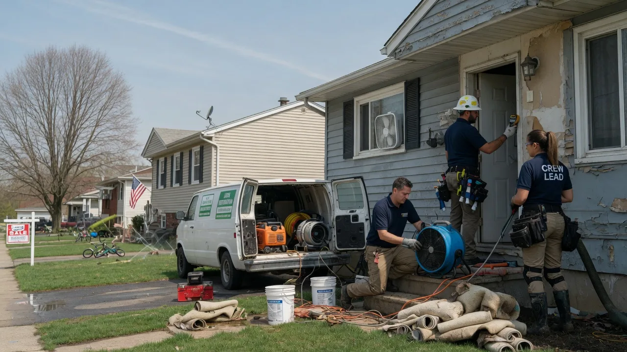 Flood Cleanup in Shiocton, WI near me