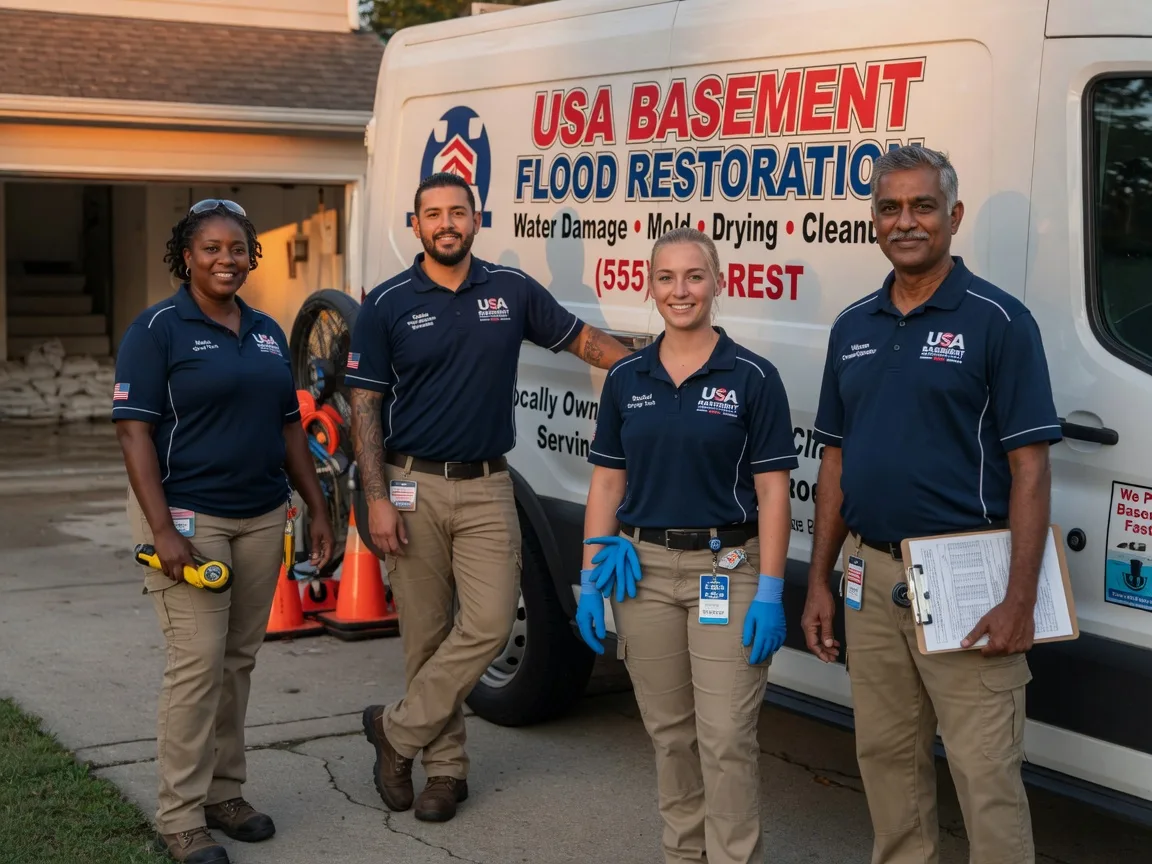 Basement Flood Cleanup company in Shiocton, WI
