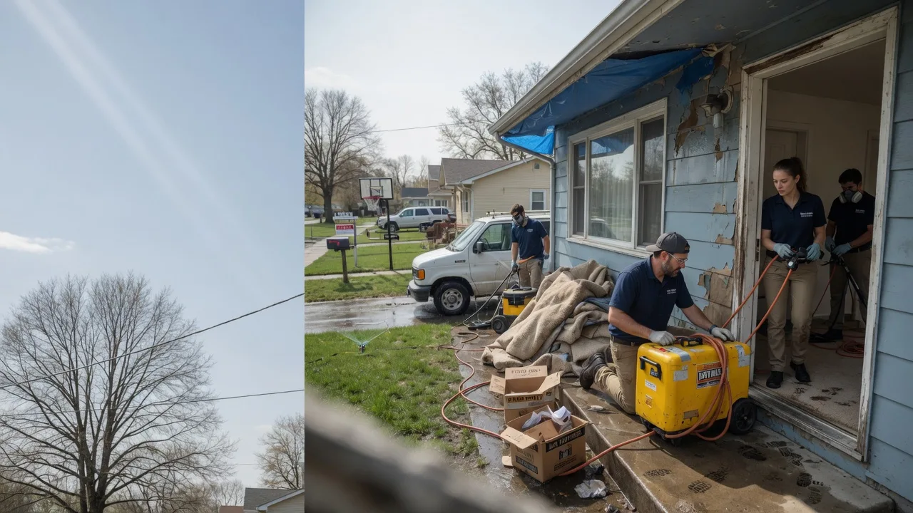 Basement Flood Cleanup in Shiocton, WI near me